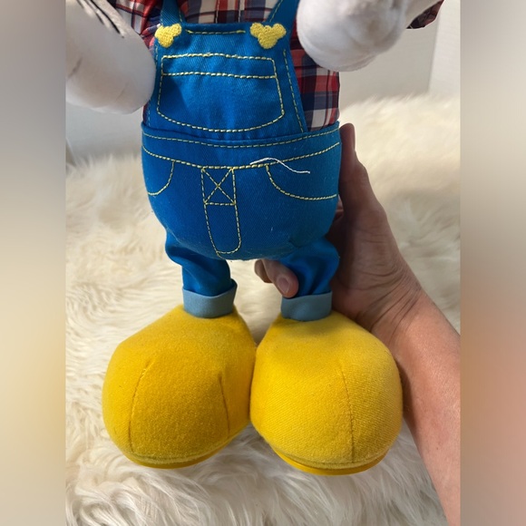 Disney Singing Farmer Mickey Mouse Plush Sings Old McDonald Had a Farm 16” - Picture 7 of 9